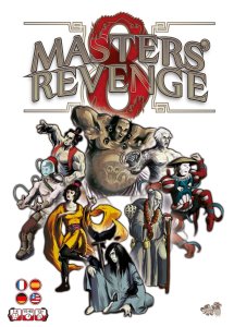 8 Masters’ Revenge board game cover