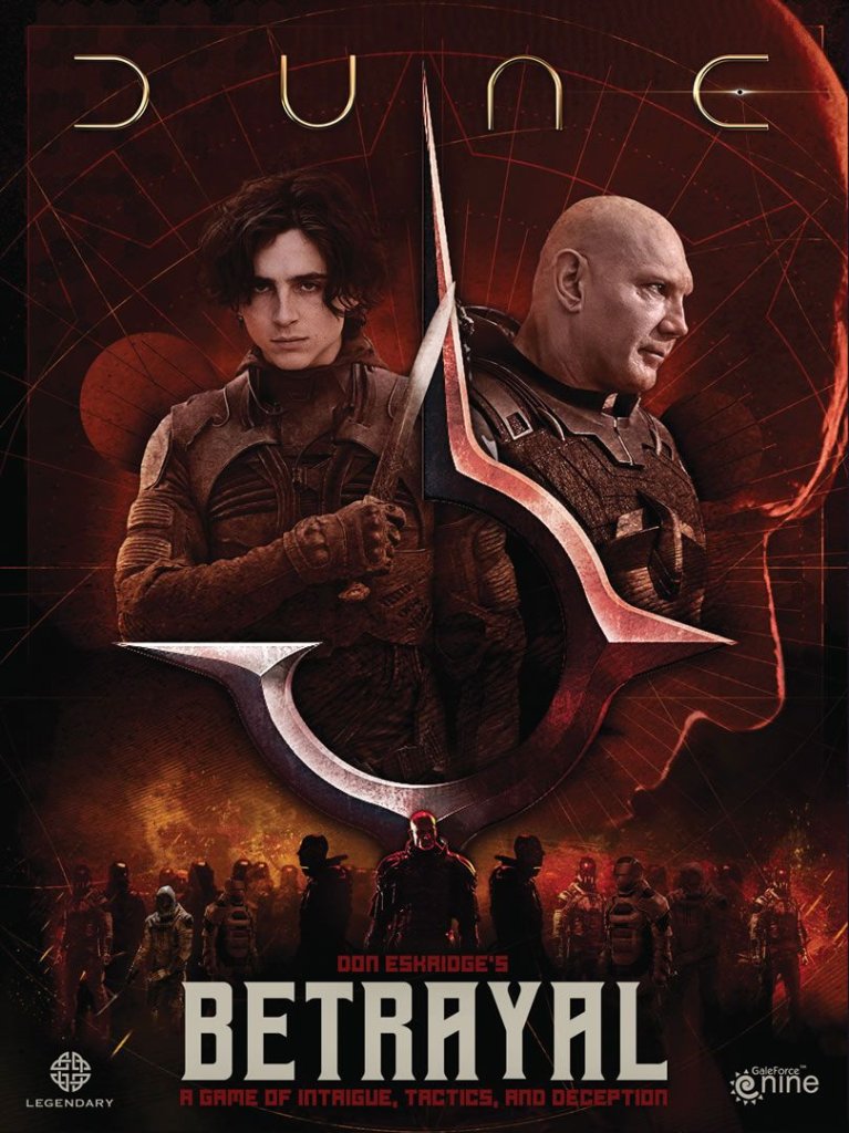 Dune: Betrayal board game cover