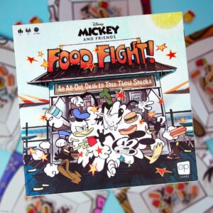Mickey and Friends: Food Fight! board game cover
