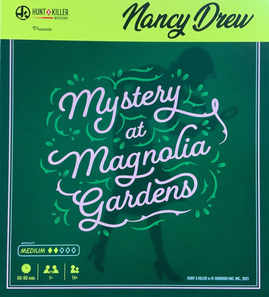 Hunt A Killer: Nancy Drew – Mystery at Magnolia Gardens board game cover