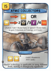 Terraforming Mars: Atmo Collectors Promo Card board game cover