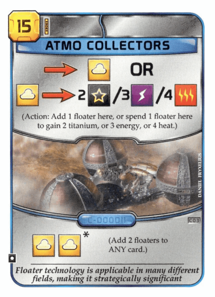 Terraforming Mars: Atmo Collectors Promo Card board game cover