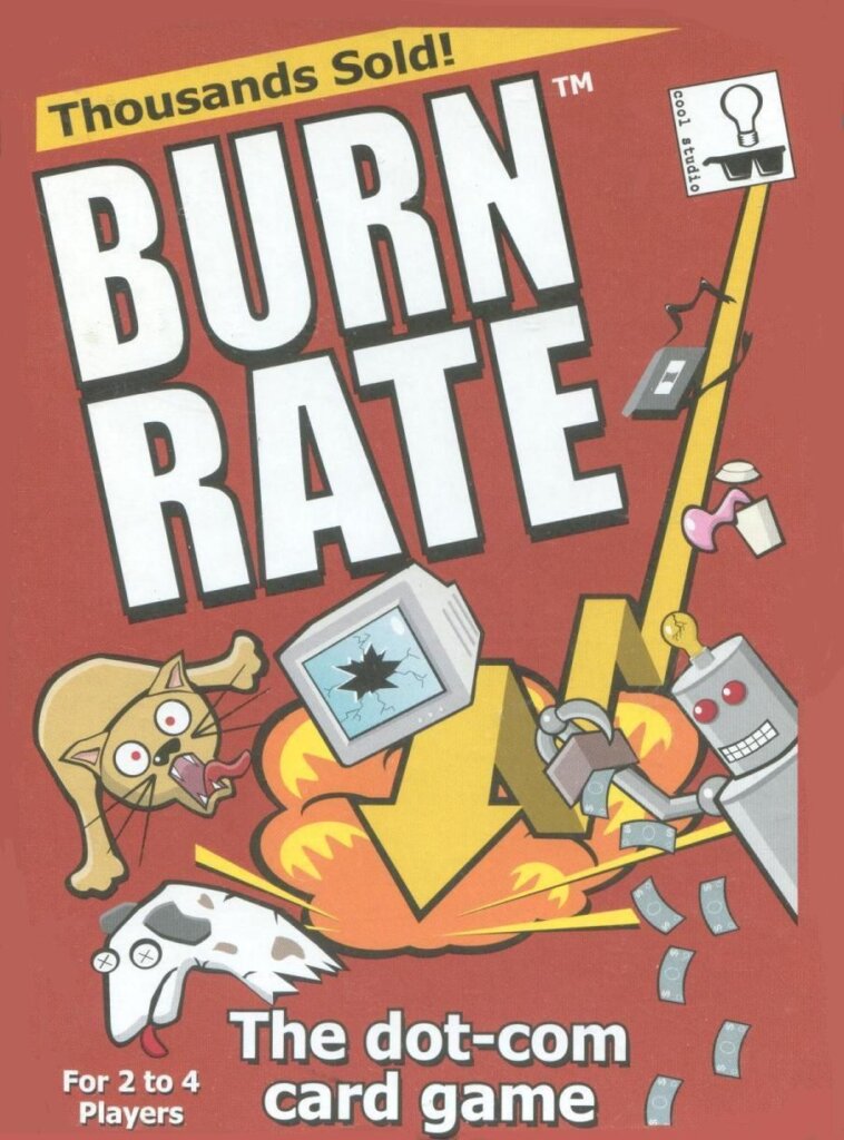 Burn Rate board game cover