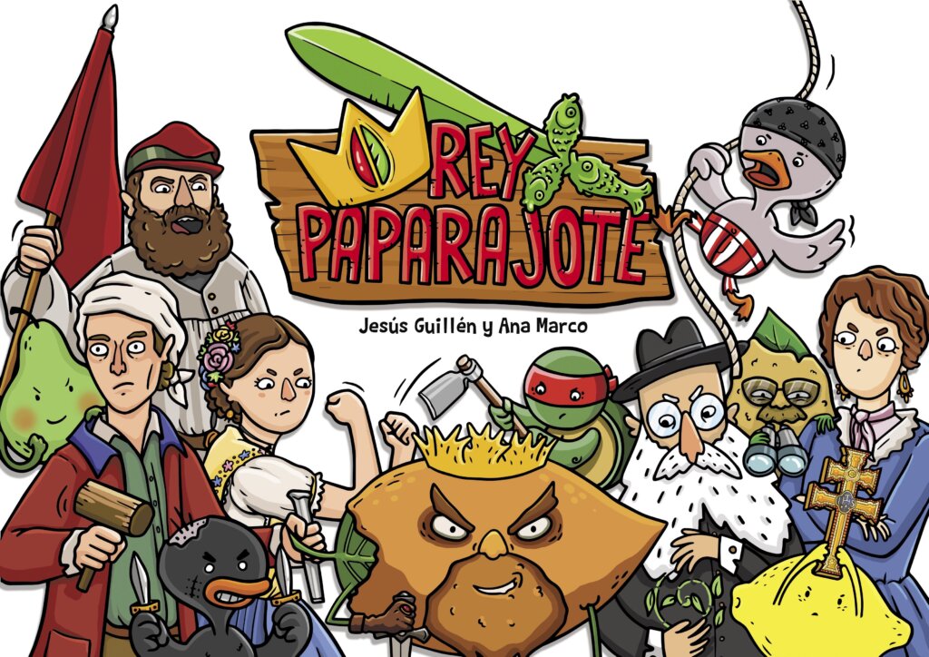 Rey Paparajote board game cover
