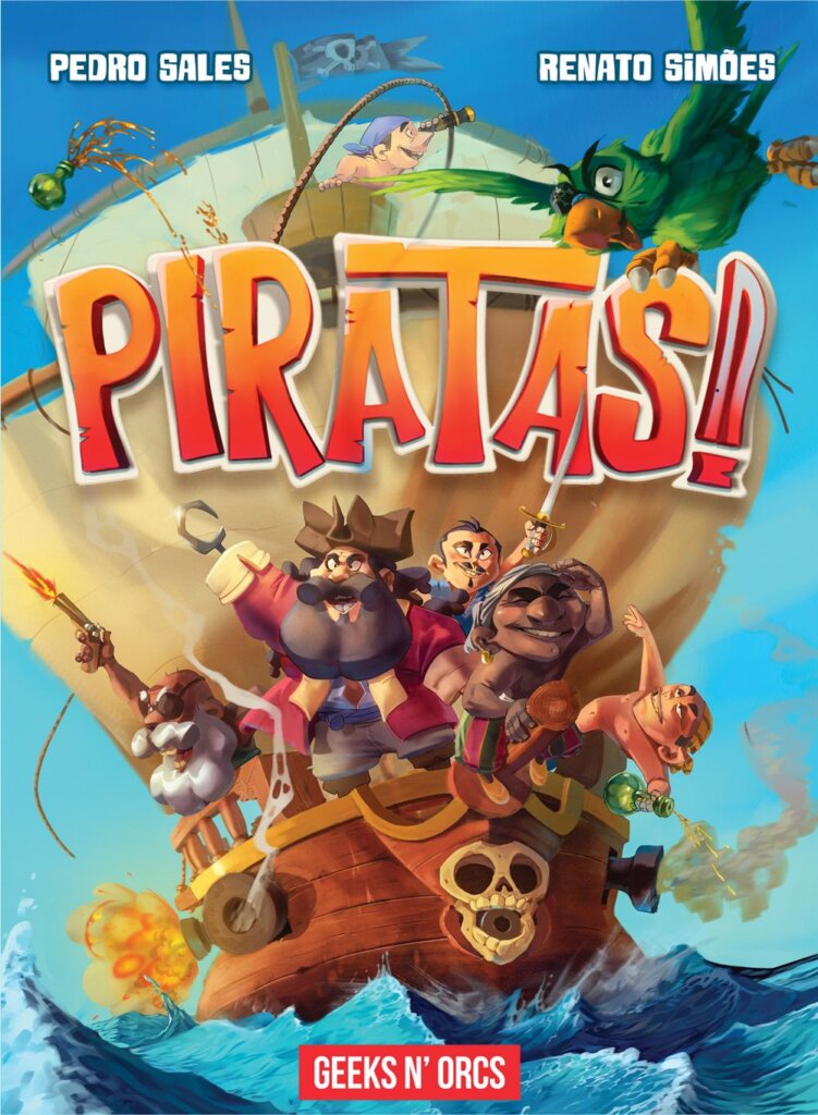 Piratas! (3ª Edição) board game cover