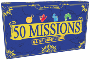 50 Missions: Ça se complique board game cover