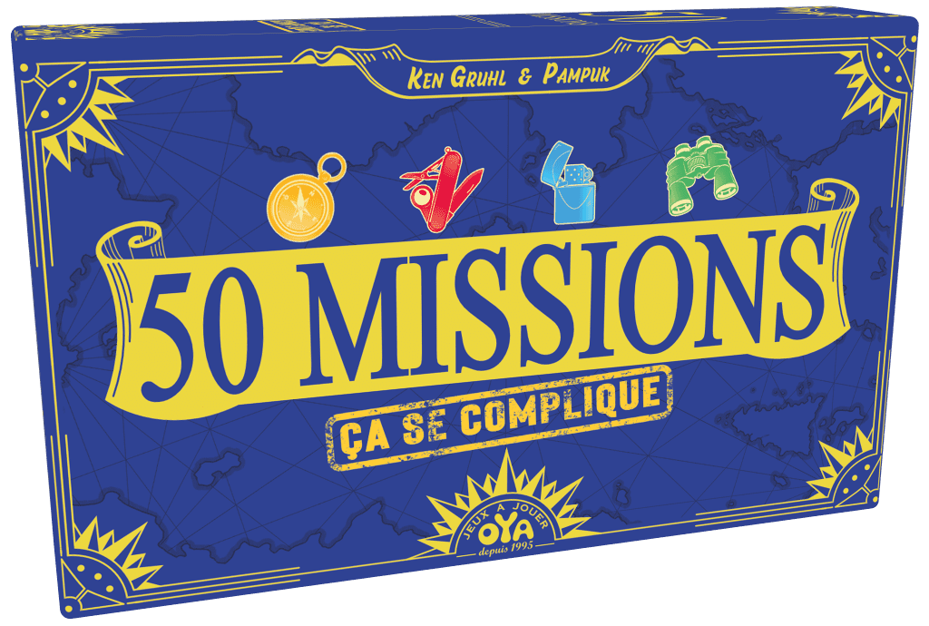 50 Missions: Ça se complique board game cover