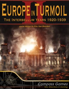 Europe in Turmoil II: The Interbellum Years 1920-1939 board game cover