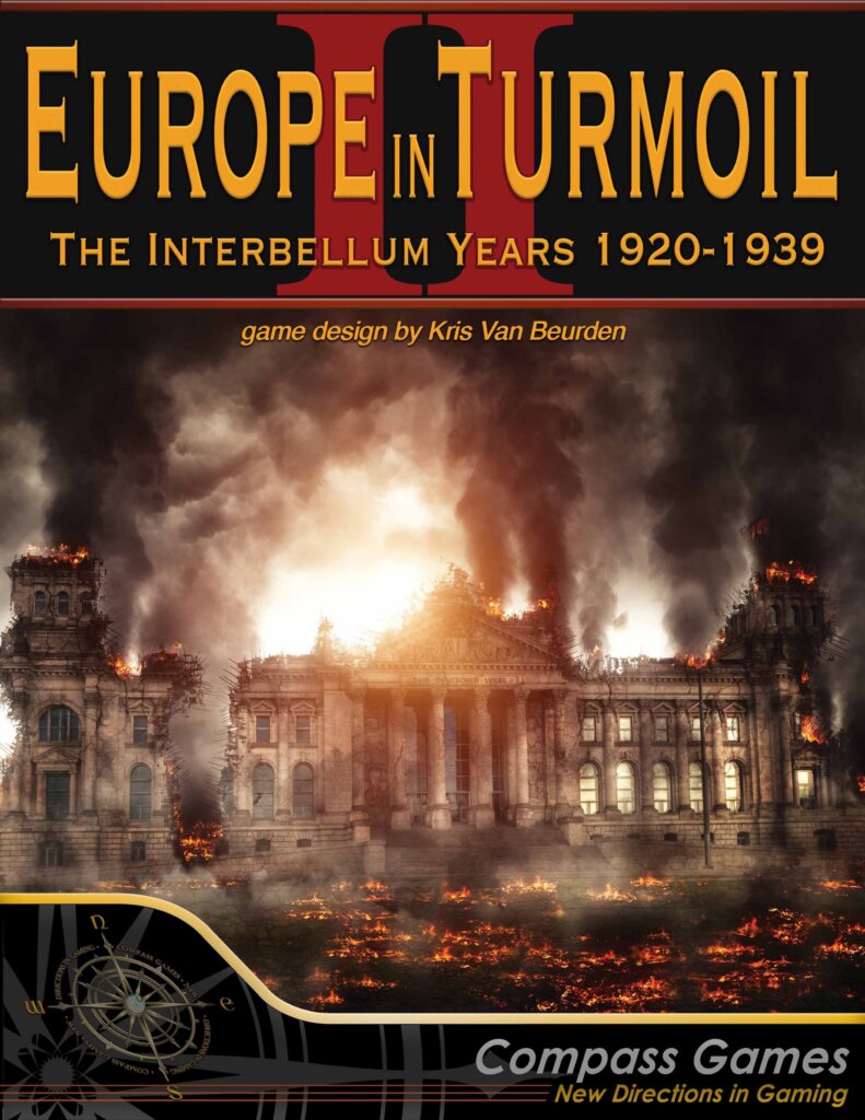 Europe in Turmoil II: The Interbellum Years 1920-1939 board game cover