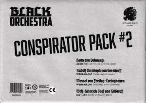 Black Orchestra: Conspirator Pack #2 board game cover