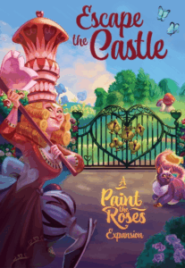 Paint the Roses: Escape the Castle board game cover