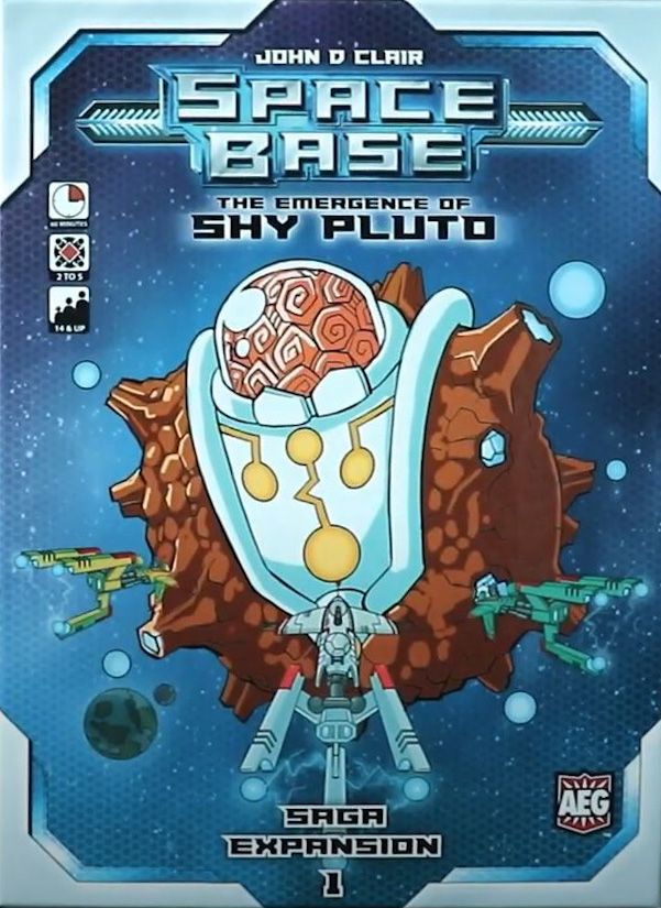 Space Base: The Emergence of Shy Pluto board game cover