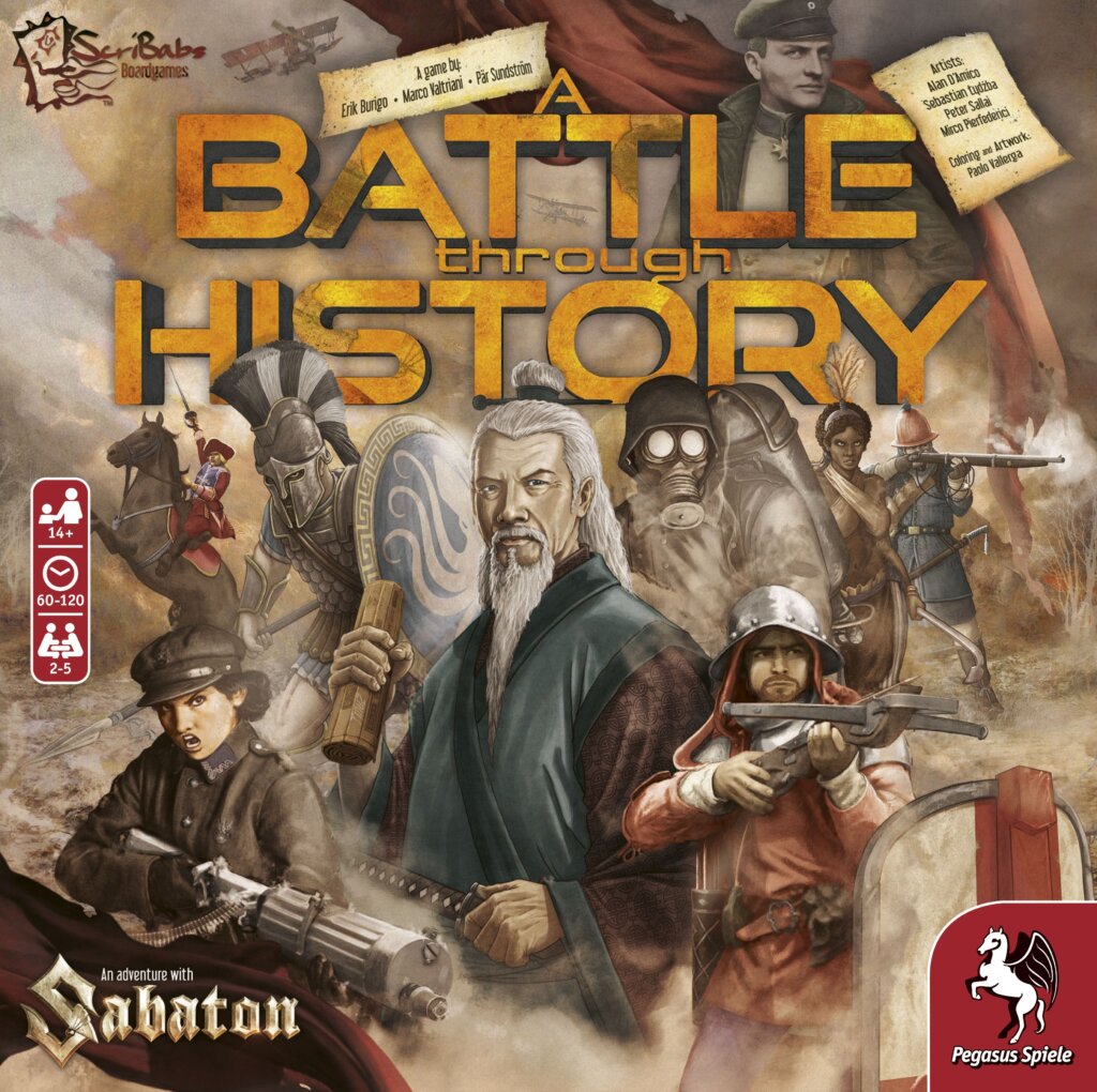 A Battle Through History board game cover