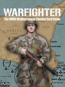 Warfighter: The WWII Mediterranean Combat Card Game board game cover