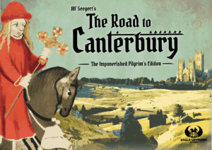 The Road to Canterbury board game cover