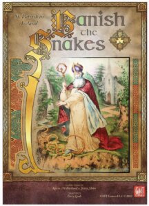 Banish the Snakes: A Game of St. Patrick in Ireland board game cover