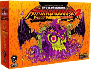 Epic Spell Wars of the Battle Wizards: Annihilageddon 2 – Xtreme Nacho Legends board game cover