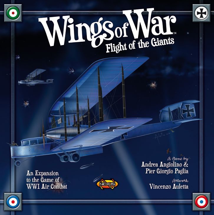 Wings of War: Flight of the Giants board game cover