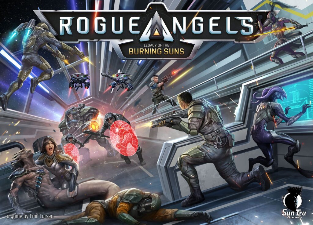 Rogue Angels: Legacy of the Burning Suns board game cover