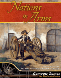 Nations in Arms: Valmy to Waterloo board game cover
