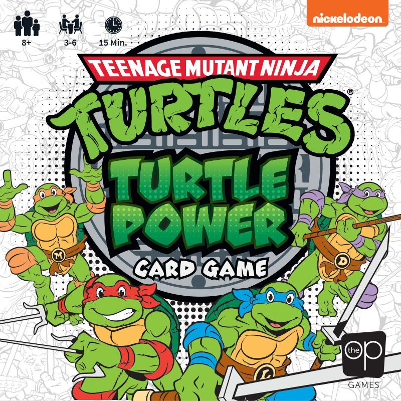 Teenage Mutant Ninja Turtles: Turtle Power Card Game board game cover