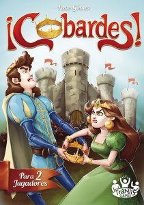 ¡Cobardes! board game cover