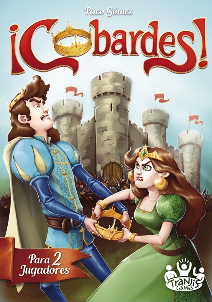 ¡Cobardes! board game cover