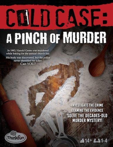 Cold Case: A Pinch of Murder board game cover