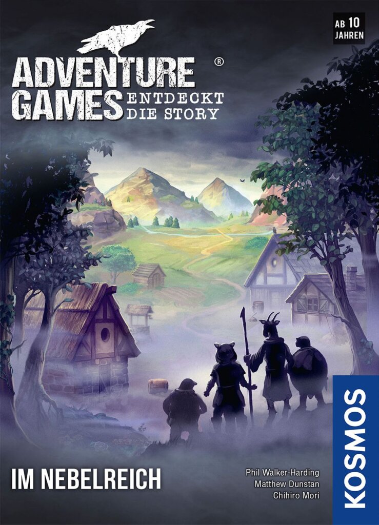 Adventure Games: Im Nebelreich board game cover
