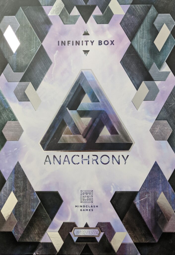 Anachrony: Infinity Upgrade Pack Box board game cover
