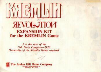 Kremlin: Revolution board game cover