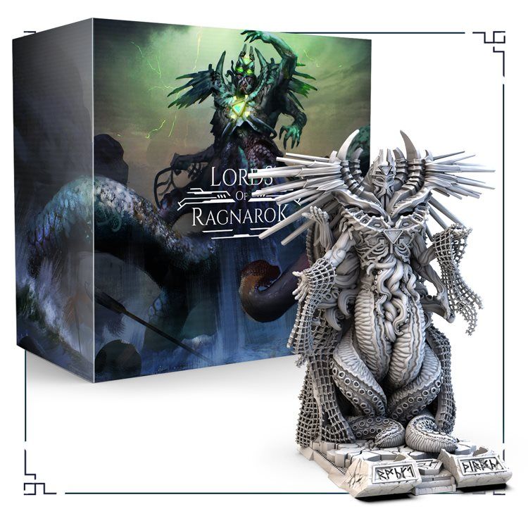 Lords of Ragnarok: Seas of Aegir board game cover