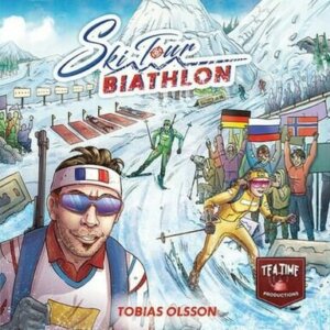 Ski Tour: Biathlon board game cover
