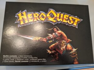 HeroQuest: Mythic board game cover