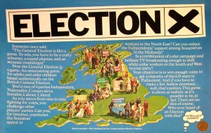Election board game cover