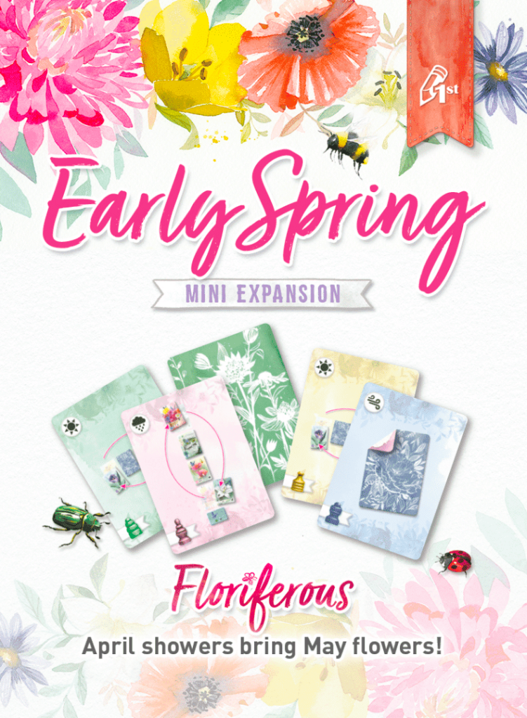 Floriferous: Early Spring Mini Expansion board game cover