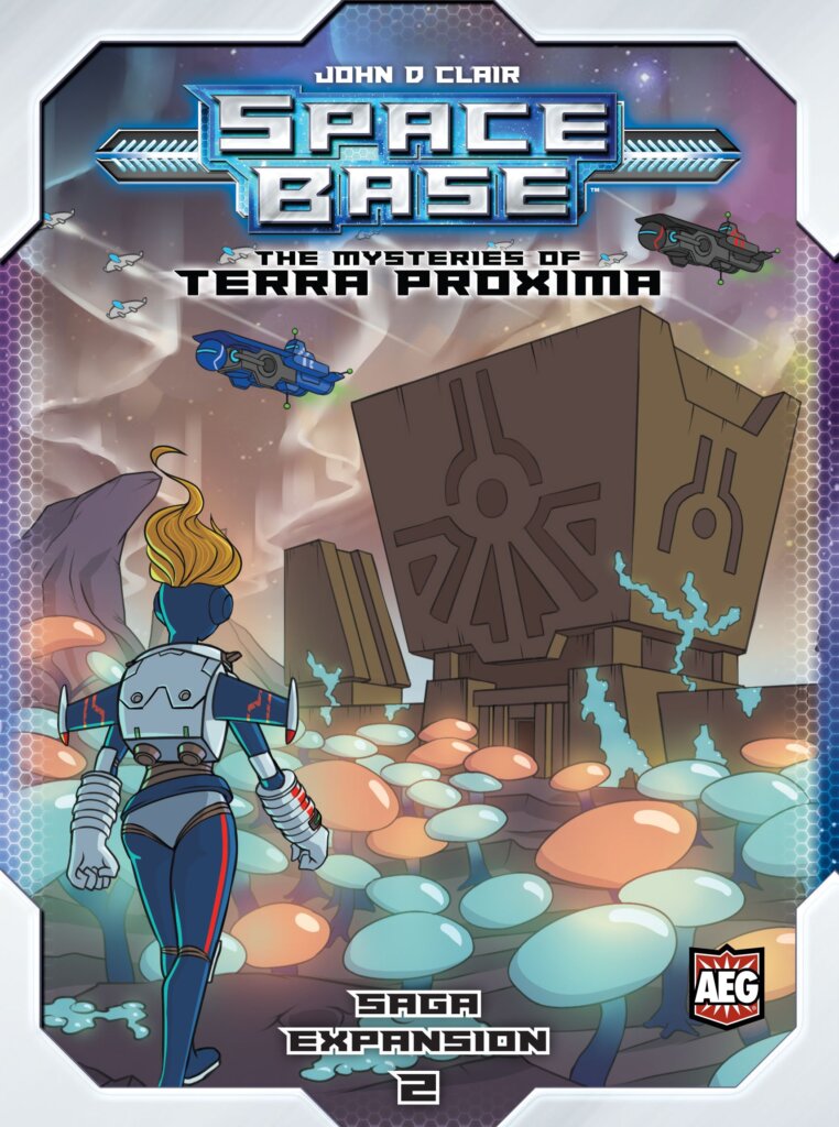 Space Base: The Mysteries of Terra Proxima board game cover
