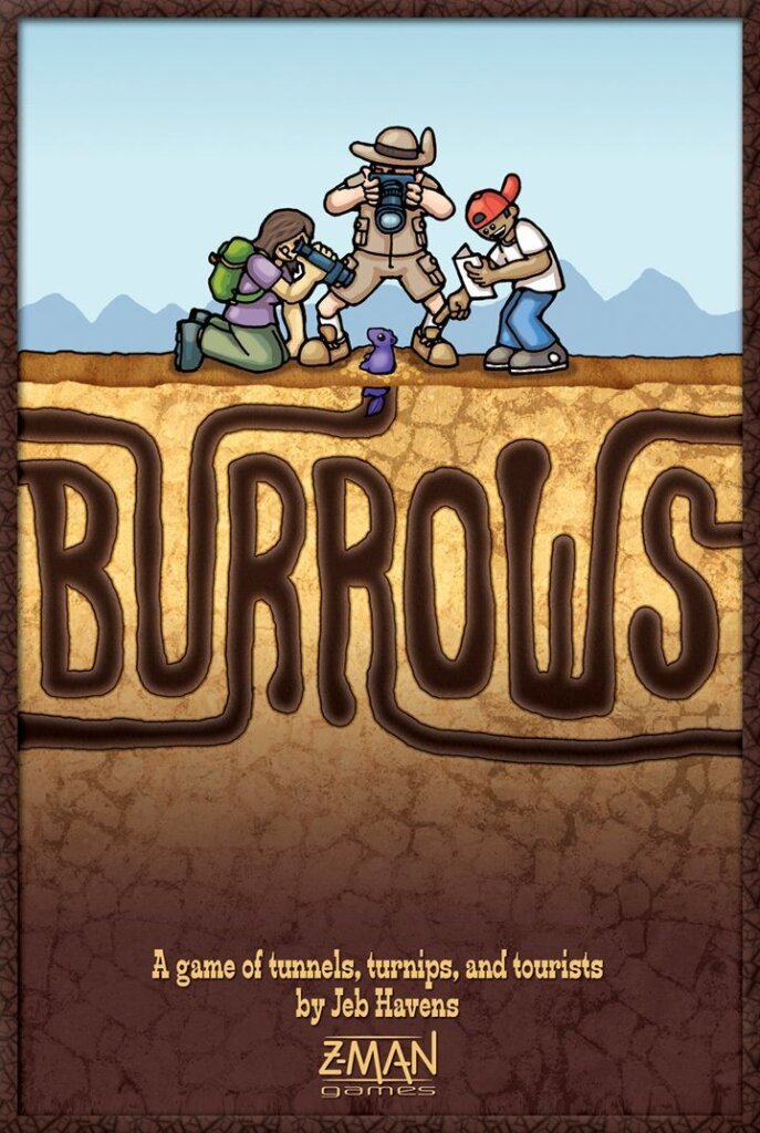 Burrows board game cover
