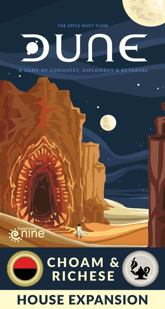 Dune: CHOAM & Richese board game cover