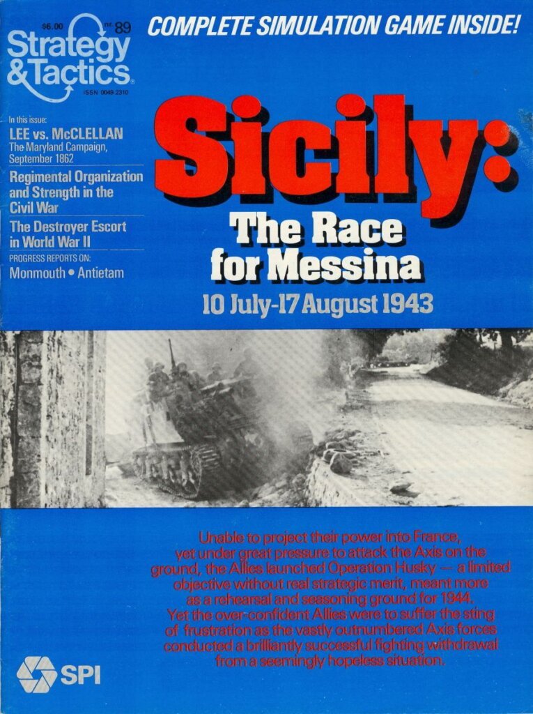 Sicily: The Race for Messina board game cover