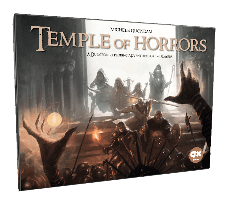 Temple of Horrors board game cover
