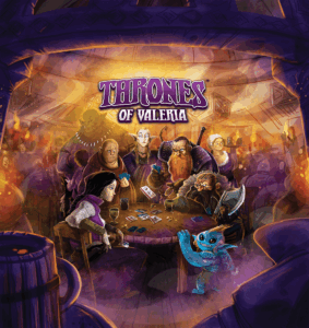 Thrones of Valeria board game cover