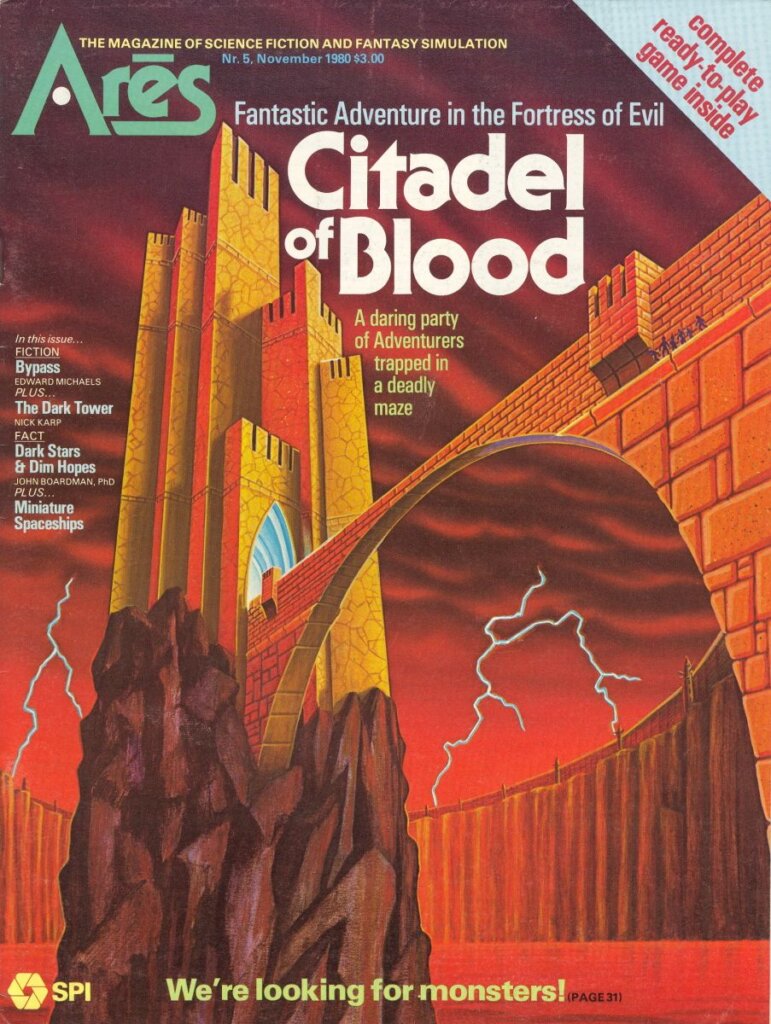 Citadel of Blood board game cover