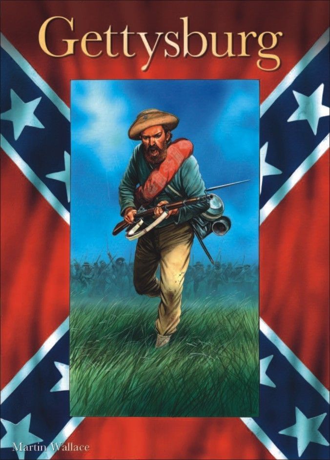Gettysburg board game cover
