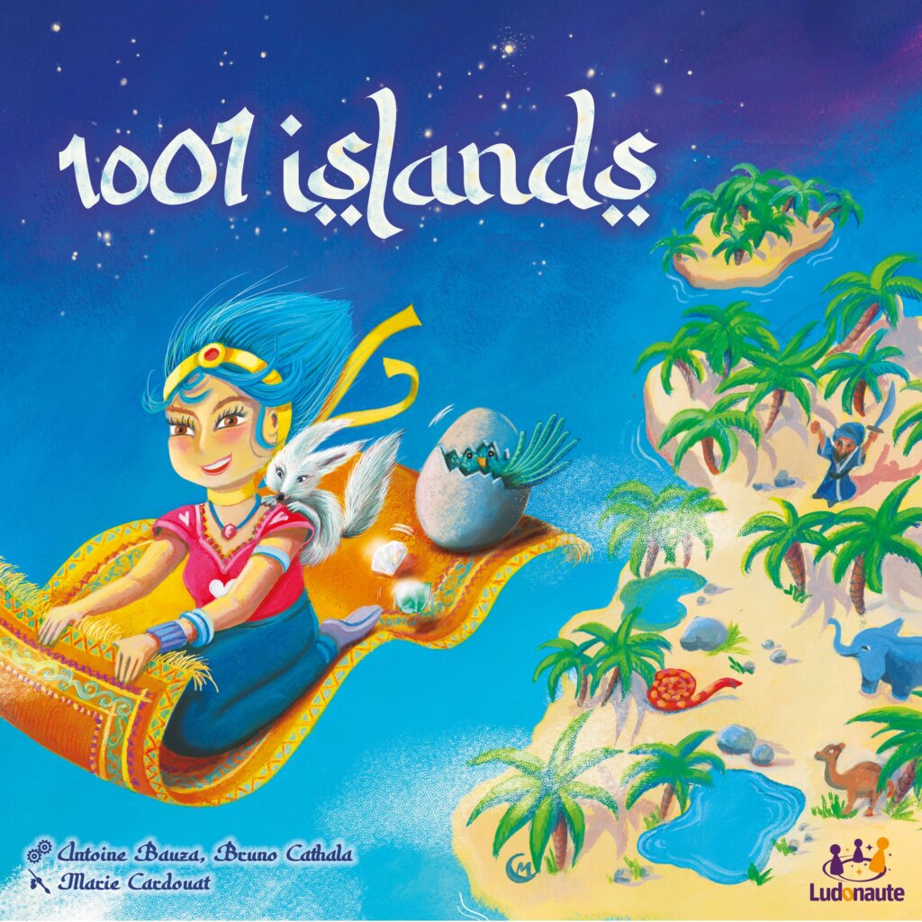 1001 Islands board game cover