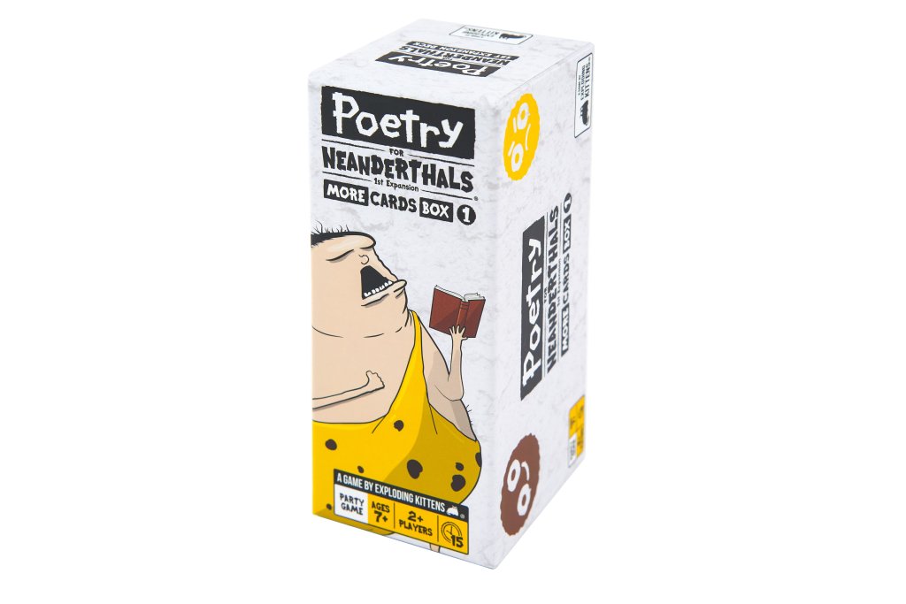Poetry for Neanderthals: More Cards Box 1 board game cover