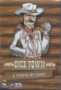 Dice Town: A Fistful of Cards board game cover