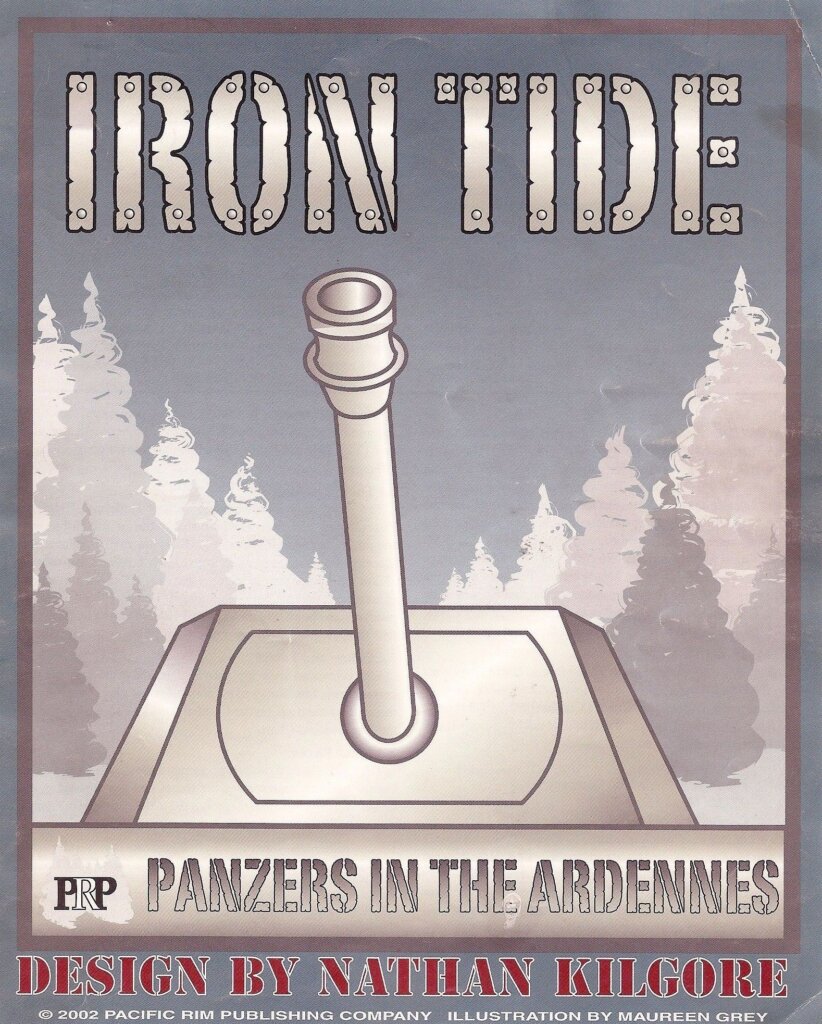 Iron Tide: Panzers in the Ardennes board game cover