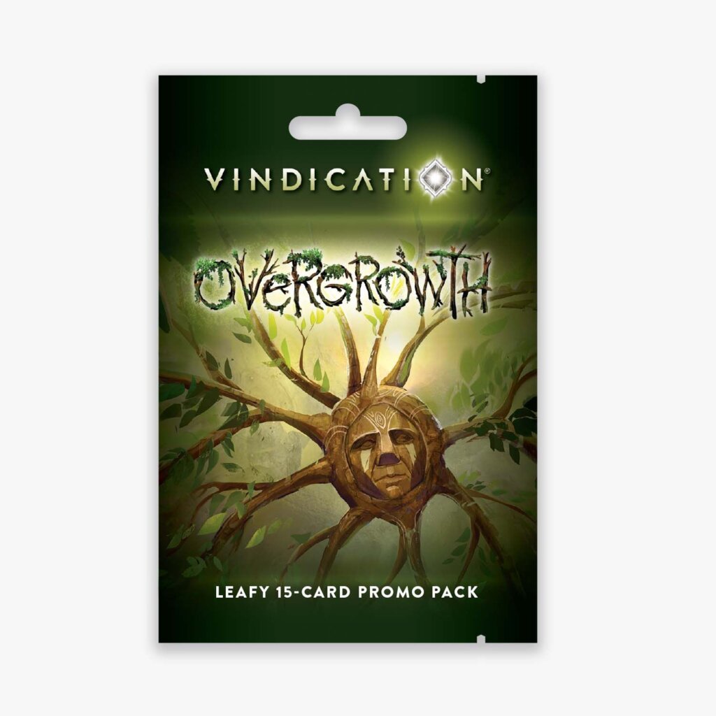 Vindication: Overgrowth Promo Pack board game cover