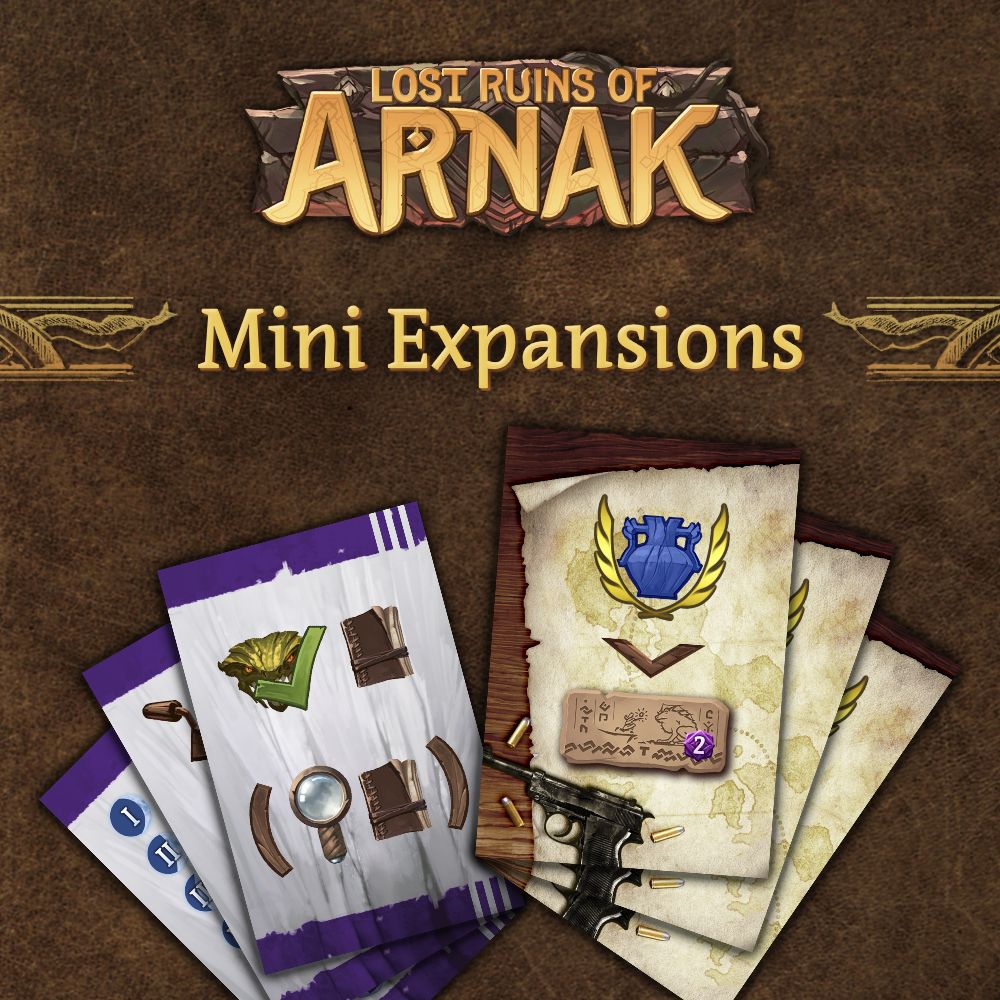 Lost Ruins of Arnak: Solo Mini Expansions board game cover